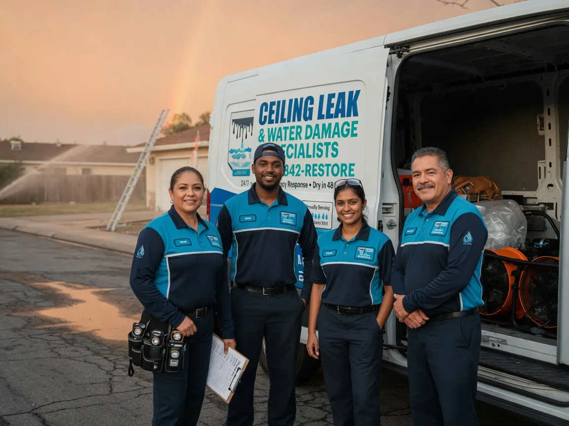 Ceiling Leak Cleanup company in Vale, NC