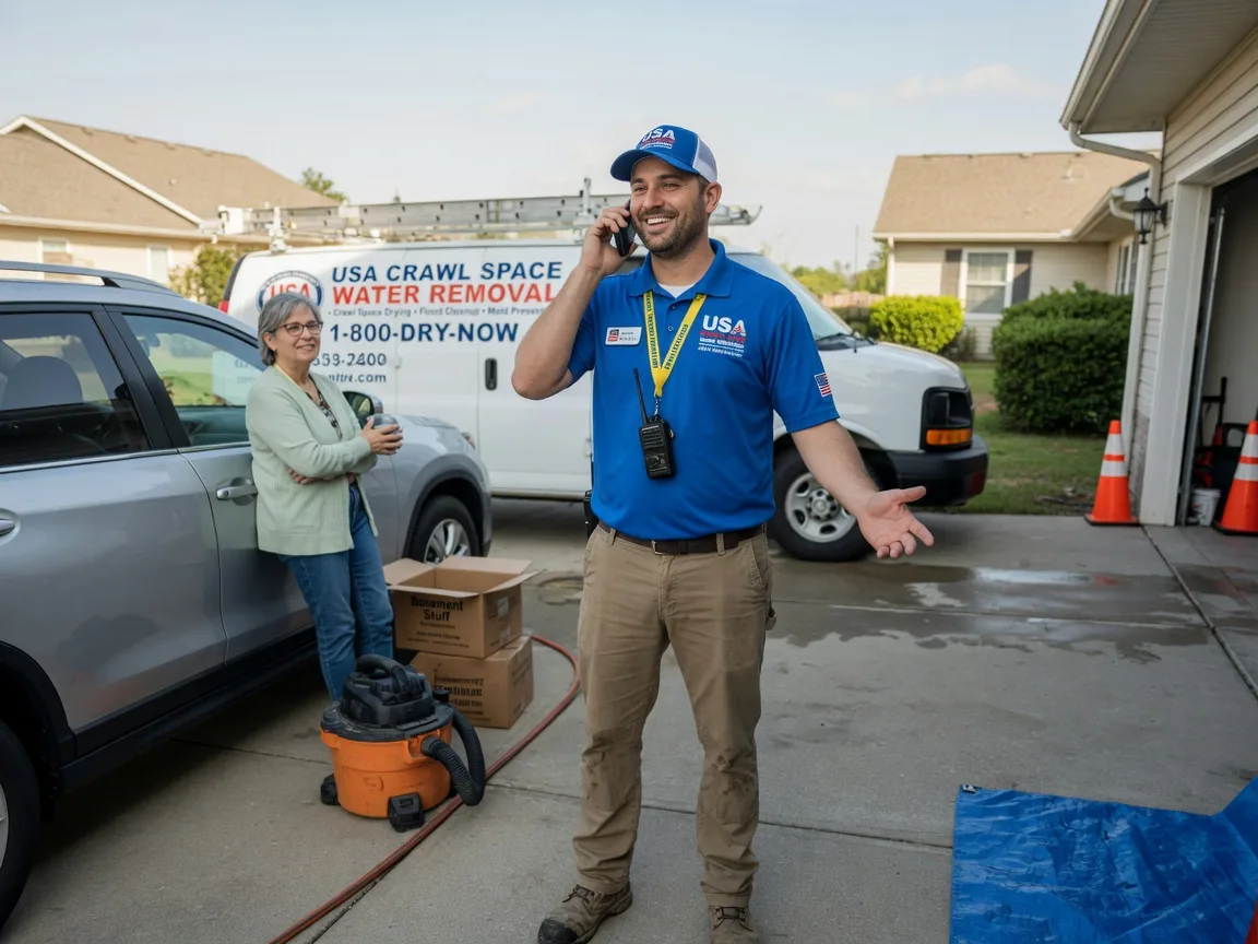 Crawl Space Water Removal Vale, NC FAQs